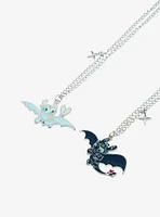 How To Train Your Dragon Toothless & Light Fury Best Friend Necklace Set