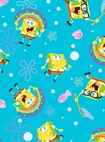 Plushiverse SpongeBob SquarePants Allover Print Tote Bag and Plush