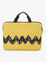 Peanuts Charlie Brown Shirt Patterned Laptop Sleeve