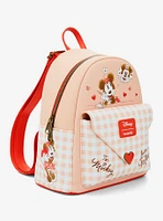 Loungefly Disney Minnie Mouse Loves Mickey Mouse Letter Mini Backpack