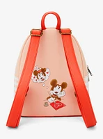 Loungefly Disney Minnie Mouse Loves Mickey Mouse Letter Mini Backpack