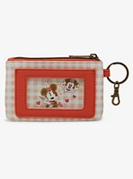 Loungefly Disney Minnie Mouse Loves Mickey Mouse Letter Cardholder