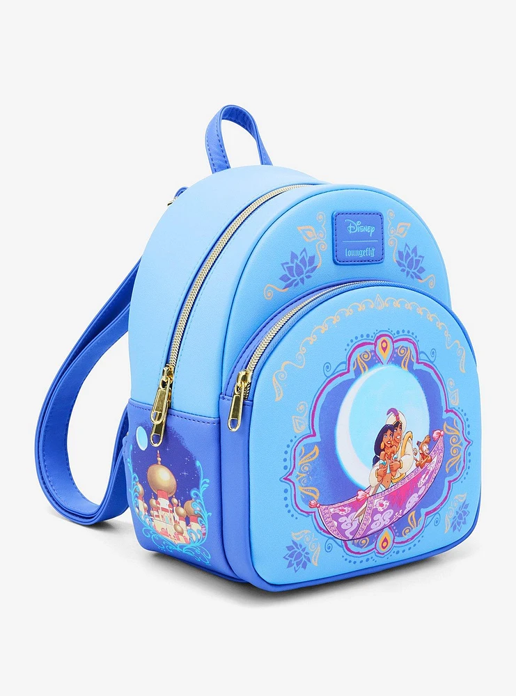 Loungefly Disney Aladdin Magic Carpet Ride Mini Backpack