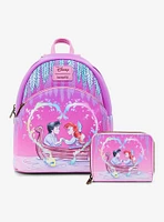 Loungefly Disney The Little Mermaid Kiss The Girl Mini Backpack