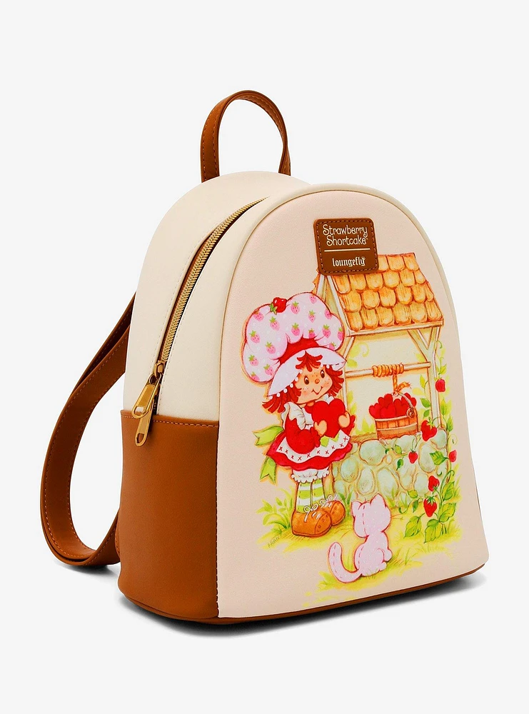 Loungefly Strawberry Shortcake Wishing Well Mini Backpack