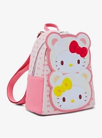 Loungefly Hello Kitty & Mimmy White Teddy Bear Mini Backpack