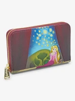 Loungefly Disney Tangled Rapunzel Tower Illustrated Lantern Zip Wallet