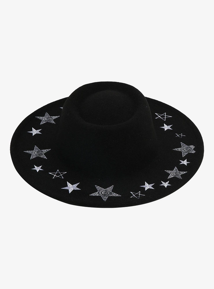 Spiral Star Wide Brim Hat