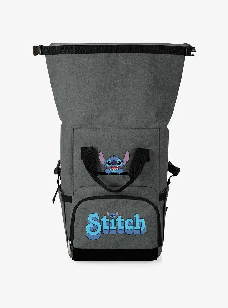 Disney Lilo And Stitch On The Go Roll Top Soft Cooler Backpack