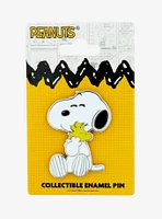 Peanuts Snoopy & Woodstock Hug Enamel Pin