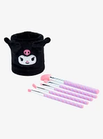 Sanrio Kuromi Plush Makeup Brush Holder & Brush Set - BoxLunch Exclusive