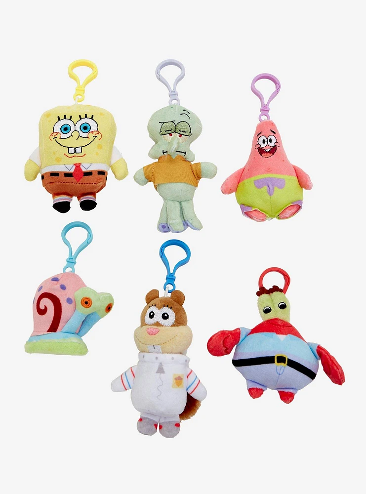 SpongeBob SquarePants Character Blind Box Plush Key Chain