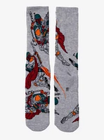 Star Wars Boba Fett Allover Print Crew Socks - BoxLunch Exclusive