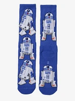 Star Wars R2-D2 Allover Print Crew Socks - BoxLunch Exclusive