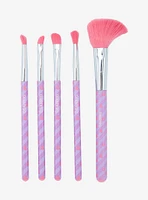 Kuromi Fuzzy Makeup Brush Holder & Brush Set