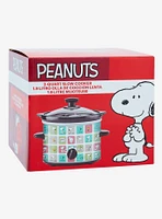 Peanuts Snoopy Grid 2-Quart Slow Cooker