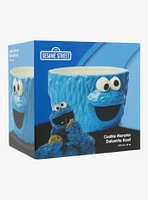 Sesame Street Cookie Monster Figural Bowl