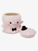 Octopus in Hat Figural Cookie Jar