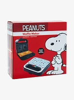 Peanuts Snoopy & Woodstock Allover Print Double Mini Waffle Maker