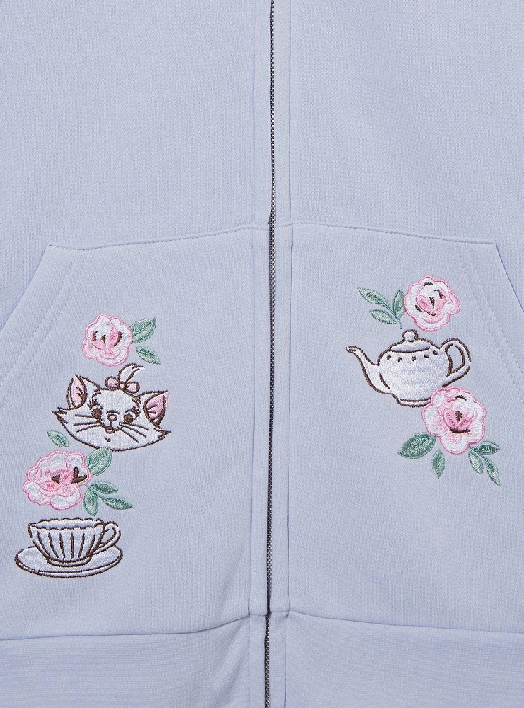 Disney The Aristocats Marie Teacup Zippered Hoodie - BoxLunch Exclusive