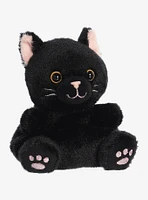 Aurora Palm Pals Twilight Black Cat Plush