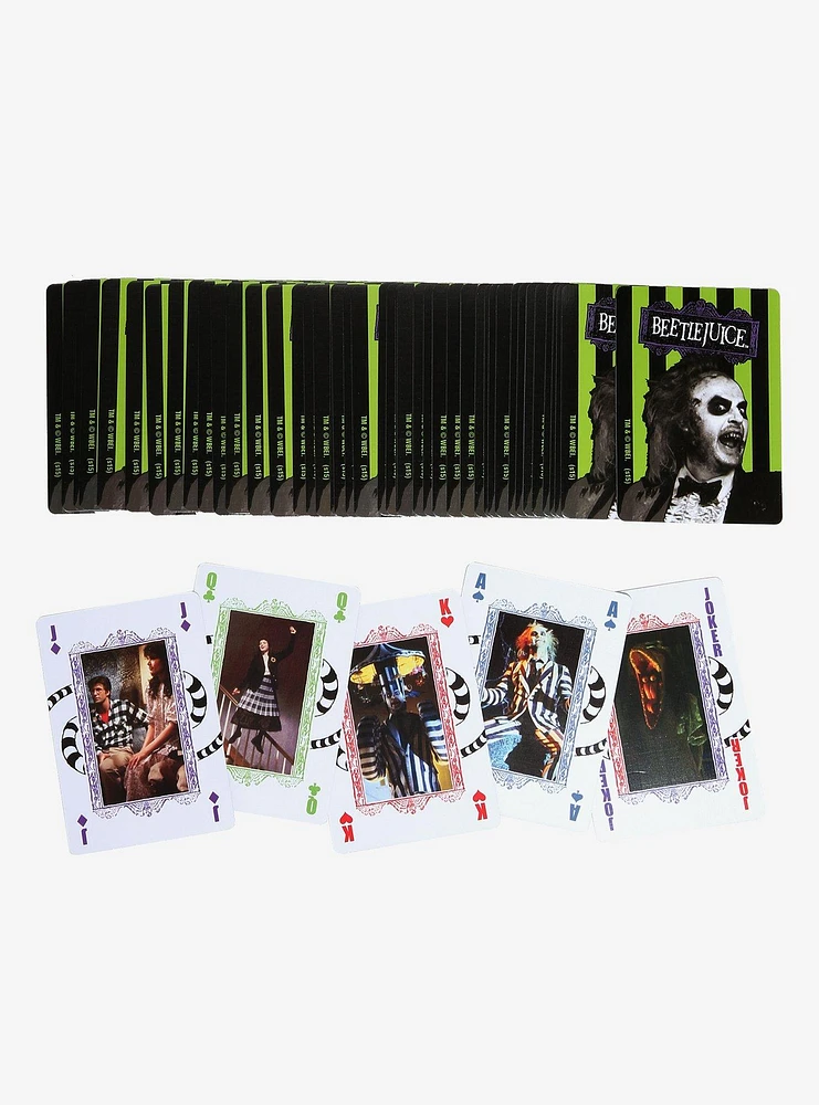 Beetlejuice Handbook For The Recently Deceased Playing Cards