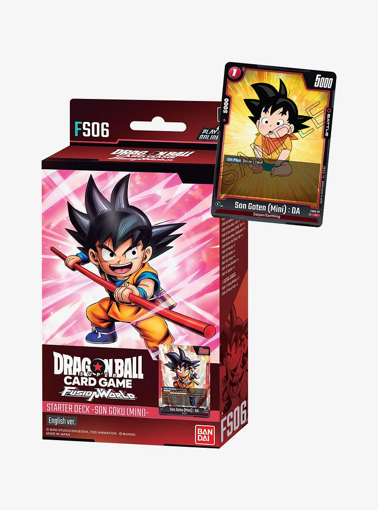 Dragon Ball Super Fusion World Ultra Son Goku Starter Deck