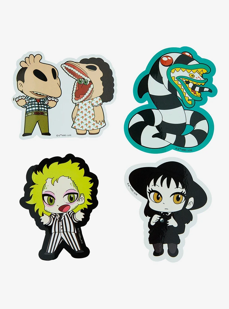 Beetlejuice Chibi Sticker Set