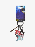 DC Comics Batman The Joker & Harley Quinn Multi-Charm Keychain