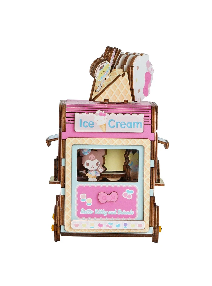 Hello Kitty And Friends Ice Cream Truck Music Box 3D Puzzle