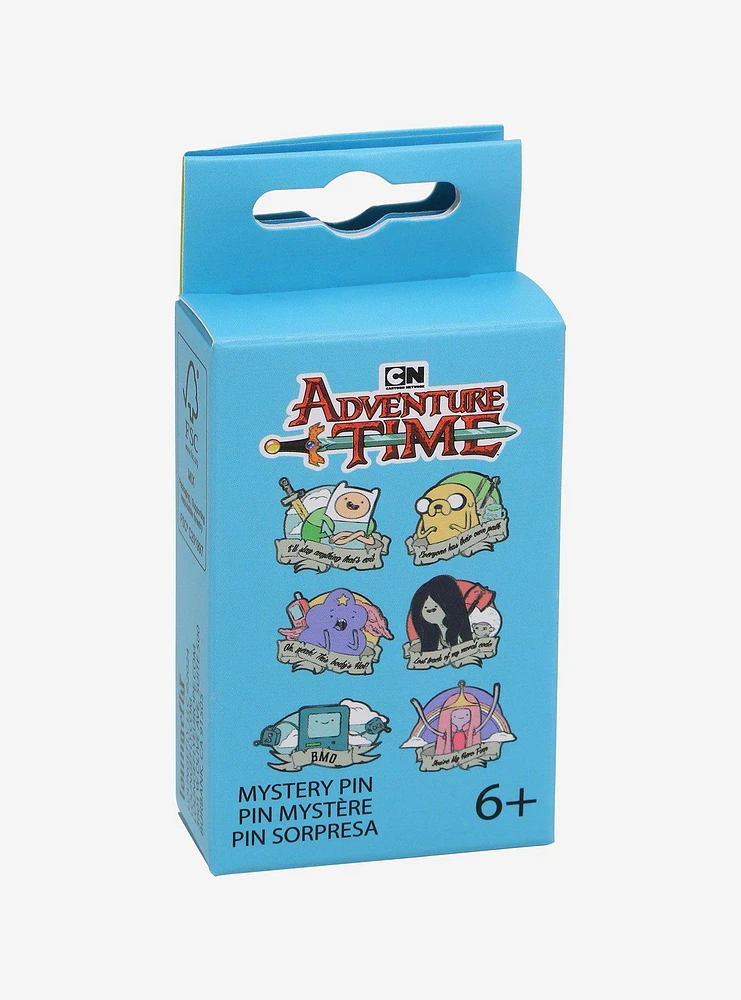 Loungefly Adventure Time Character Quote Blind Box Enamel Pin