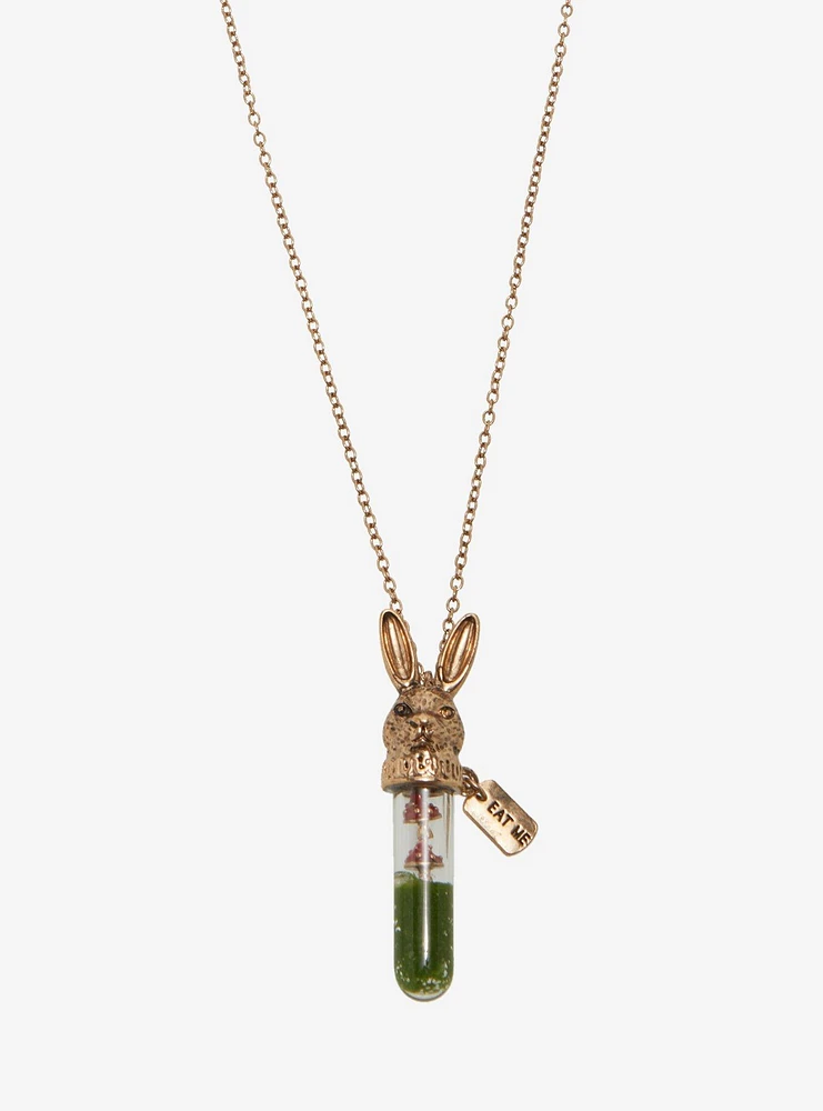 Thorn & Fable Rabbit Bottle Best Friend Necklace Set