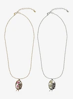 Thorn & Fable Fairy Flower Best Friend Necklace Set