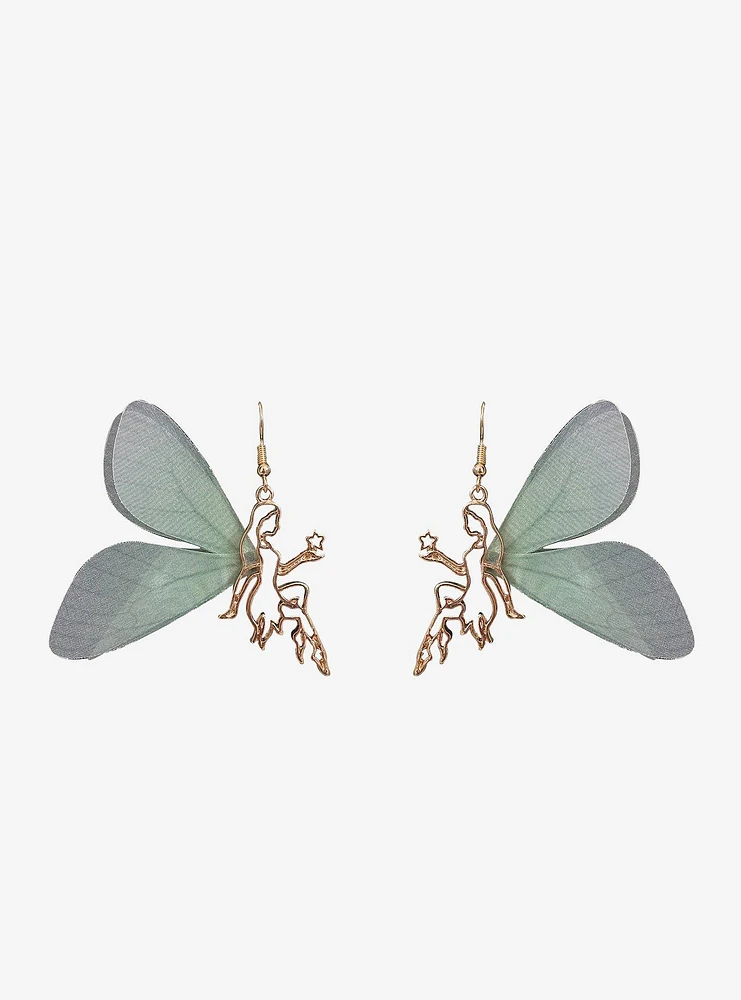 Thorn & Fable Fairy Outline Wings Earrings