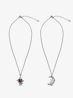 Cosmic Aura Stargazer Best Friend Necklace Set