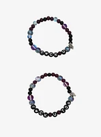 Cosmic Aura Swear Words Best Friend Beaded Bracelet Set