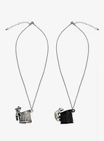 Social Collision Trash Critters Best Friend Necklace Set