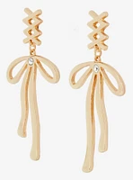 Sweet Society Corset Bow Drop Earrings