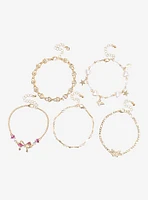 Sweet Society Heart Star Bow Bracelet Set