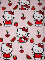 Hello Kitty Fruits Nogginz Pillow & Blanket Set