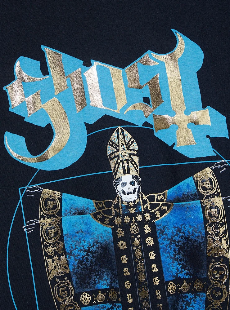 Ghost Papa III Vitruvian Gold Foil T-Shirt