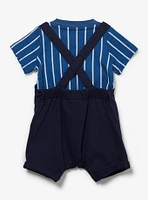 Marvel Captain America Infant T-Shirt & Overall Set