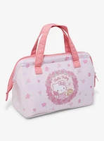 Sanrio Hello Kitty Floral Pink Insulated Lunch Bag