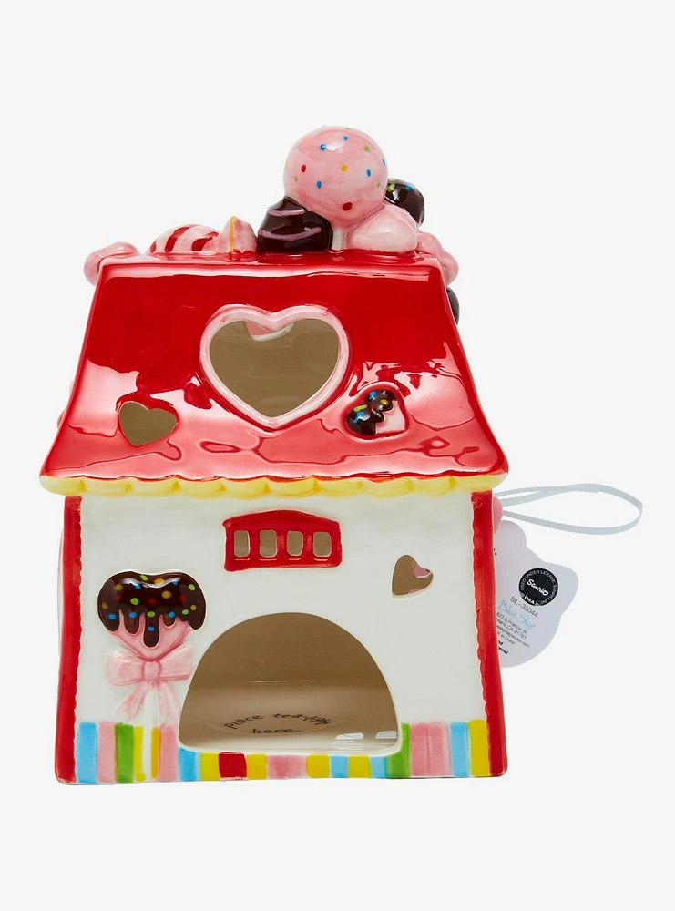 Blue Sky Hello Kitty Sweet Shoppe Ceramic Candle House