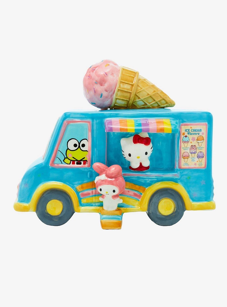 Blue Sky Hello Kitty And Friends Ice Cream Truck Cookie Jar