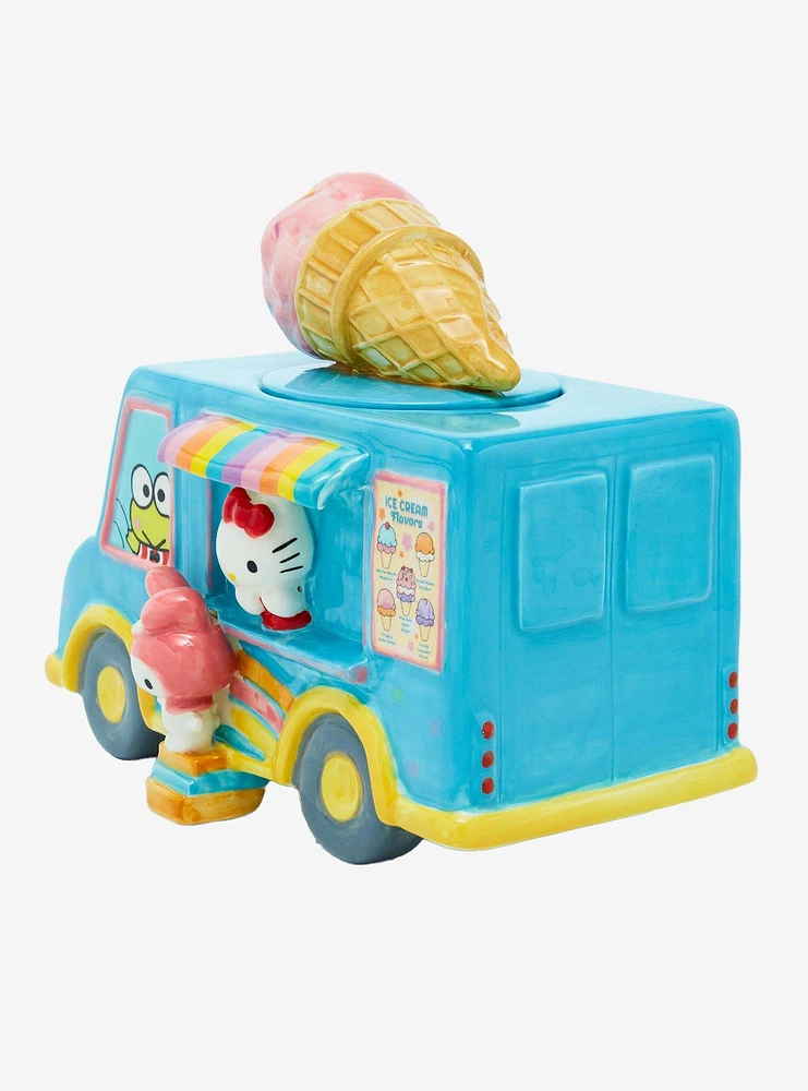 Blue Sky Hello Kitty And Friends Ice Cream Truck Cookie Jar