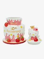 Blue Sky Hello Kitty 50th Anniversary Cake Cookie Jar