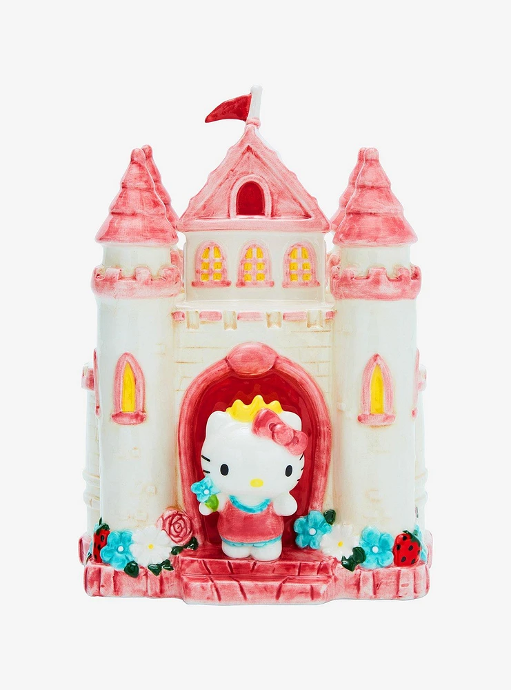 Blue Sky Hello Kitty Princess Castle Cookie Jar