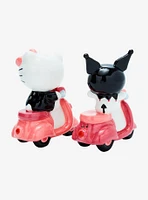 Blue Sky Hello Kitty & Kuromi Scooters Salt & Pepper Shaker Set