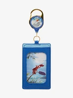 Loungefly Disney The Little Mermaid Ariel & Eric Lagoon Retractable Lanyard